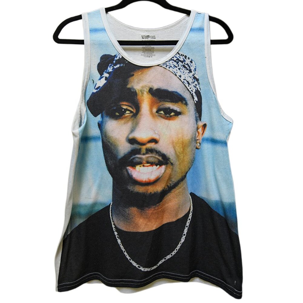 Tupac Shakur Tank Top- Size L-